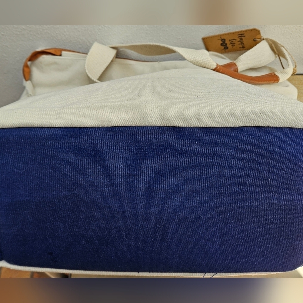 AMERICAN FLAG CANVAS TOTE & WRISTLET - Picture 6 of 7